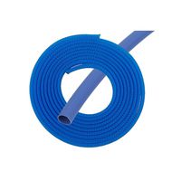Phobya Simple Sleeve Kit 6mm (1/4") with Heatshrink, 2 Meter, UV Blue