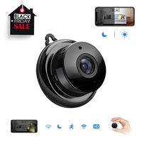 Mini Spy Hidden Camera,Isotect HD 720p Nanny Cam,Wireless WiFi Security Camera for Home Office with Two-Way Audio,Night Vision and Motion Detection.
