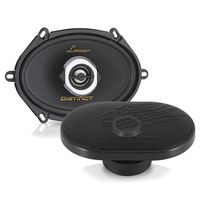 Lanzar Distinct 5" x 7" / 6" x 8" Inch Car Stereo Speakers | 2-Way Pro Audio Component Speaker Pair (5x7/6x8 in, 200 Watt)