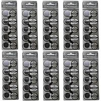 eCoreCell (50pcs) CR2025 5003LC 3V 3 Volt Lithium Single Use Non-Rechargeable Button Coin Cell Battery