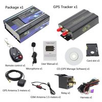 HuntGold Real-Time GSM/GPS/GPRS Car Tracker Vehicle TK103B Alarm System W/ Remote Control
