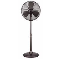 Hunter 90439 16" RETRO Stand Fan with Onyx Copper Finish