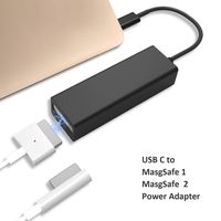Dreamvasion Compatible MagSafe USB Type C Converter Replacement for MagSafe 2 & 1 Charging Adapter Applicable for MacBook Pro 15"13"12", Nintendo Switch,USB-C Laptops/Phones, Support 85W/60W/45W Power