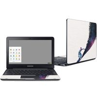Mightyskins Skin Compatible With Samsung Chromebook 3 11.6" - Surfing The Universe | Protective, Durable, And Unique Vinyl Decal Wrap Cover | Easy To Apply, Remove, And Change Styles | Made In The Usa