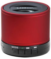 UGO Portable Bluetooth Speaker for Smartphones - Retail Packaging - Red