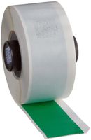 Brady PTL-42-439-GR TLS 2200 and TLS PC Link 1" Width x 50' Height, B-439 Permanent Vinyl, Matte Finish Green Label
