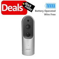 SMONET Wireless Security Camera, HD 1080P Battery Powered Wire-Free IP Camera with Two-Way Audio, IR Night Vision, PIR Alarm, Indoor Home Surveillance Camera for Baby/Pet Monitor