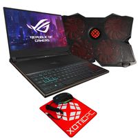 ASUS ROG Zephyrus S GX531GX-XS74 (i7-8750H, 24GB RAM, 512GB NVMe SSD, NVIDIA RTX 2080 8GB, 15.6" Full HD 144Hz 3ms, Windows 10 Pro) VR Ready Gaming Laptop