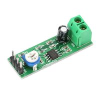 LM386 Super Mini 200X Power Amplifier Board Module Mono Channel Electronic DIY Tool Audio Amplify Volume Adjustable