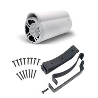 Bazooka 8" 250 Watt Marine Amplified Bass Tubes and Free Universal Mounting Bracket
