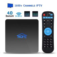 International IPTV Receiver Box with Life-time Subscription for 1600+ Global Live Channels IPTV Player Include North American European Asian Arabic Programs