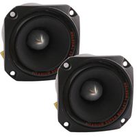 Seismic Audio - Pair of Titanium Horn Bullet Tweeter Speakers PA/DJ Tweeters - Replacement