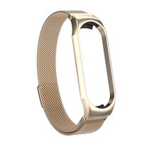 oukery Watch Bands for Mi Band 4 Wrist Strap Metal Screwless Stainless Steel for Xiaomi Mi Band 4 Strap Bracelet Miband 4 Wristbands Pulseira