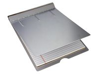 Saunders Recycled Aluminum Springback Sheet Holder - Durable Document Holder with Privacy Cover. Stationery Supplies