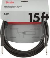 Fender Professional 15' Instrument Cable - Black