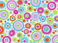 Birthday Wrap - Happy Dots 24"x833' Gift Wrap Full Ream Roll (1 roll) - Wraps -M6241F24