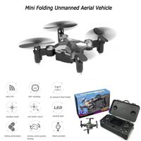 Gallity Drone Mini Folding Unmanned Aerial Vehicle Pocket Drone, GPS Return Home Four-Axis Aircraft Portable Drone,Christmas Halloween Gift for Kids, Beginners and Adults