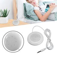 Orcbee_New Portable 3.5mm Pillow Speaker for MP3 MP4 CD iPod Phone White