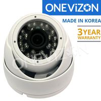 ONEViZON Professional 1080p TVI-CVBS Outdoor Turret Eyeball Camera 2.8mm 24 LED Made in KOREA