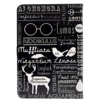 iPad Mini 5 Case 2019 (5th Generation), Magic Spells Alohomora Riddikulus Pattern Leather Flip Stand Case Cover for iPad Mini 5, iPad Mini 4 7.9-inch