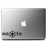 Sith Life Star Wars Inspired Vinyl Sticker Laptop iPhone Cell Decal