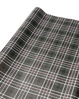 Mara-Mi Green Plaid Gift Wrap Paper