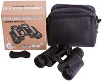 Levenhuk Heritage Base Shockproof 8x30 Binoculars with Fully Multi-Coated BK10 Glass Optics, Comes in Classic Field Design (Limited Edition)