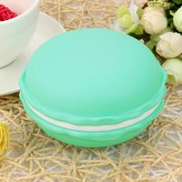 Leegor Macaroon Organizer mini Storage Box Earphone SD Card Case Carrying Pouch innovative design (Green)