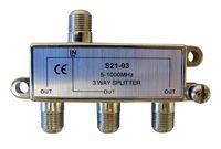 Allen Tel CT2103 Coaxial 1 GHz 3-Way Splitter