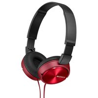 Sony Foldable Headphones MDR-ZX310 R - Metallic Red