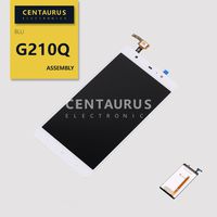 Replacement for BLU Grand 5.5 HD II G210Q 5.5 inch Assembly LCD Display Touch Screen Digitizer Glass Part (White)