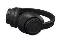 Creative Outlier Black Wireless Bluetooth Over-Ear Headphones, 13-Hour Playtime, High-Performance, Comfortable and Foldable Lightweight with Built-in Microphone and Music Control (Black)