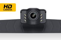 Car Backup Camera Rearview Parking Vehicle S2 Camera by Xroose High Definition 6 LED Lights for Night Vision IP69K Waterproof License Plate Mounted 149˚ Wide View for Cars/Pickups/Vans/Sedans,12-24V