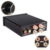 2 Channel Stereo Audio Amplifier Receiver,Ansten Home Stereo Amplifier Mini Hi-Fi Class D Integrated Amp for Home Speakers 50W x 2 with Volume Control TPA3116D2