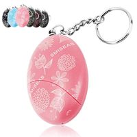 SMISEAS Safty Alarm, Upgraded 120DB Security Alarm with Pretty Decorations for Women to Scare Away The Perverts, Emergency Self-Defense Siren for Elderly,Kids,Safety Whistle as Families Gifts.