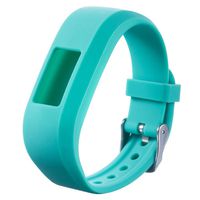 HYWRDYB Colorful Replacement Bands for Garmin Vivofit JR/Vivofit 3,Soft Silicone Straps Wristbands for Kids with Secure Watch Buckle(fits 5.0~7.05 inch Wrists) (Teal)