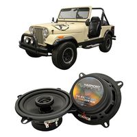 Compatible with Jeep CJ-7 1979-1988 Front Dash Factory Replacement Harmony Speaker HA-R5 Speakers