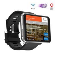 OOLIFENG Android 7.1 4G GPS Smart Watches, Bluetooth Fitness Tracker for Men Women, with 3GB+32GB, 5MP Camera, 2.86" Screen, WiFi, Heart Rate Monitor,Silver