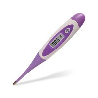 Baby Digital Thermometer - for Infants, Babies, Kids - 30 Seconds Read - FDA CE Approved - Flexible Tip - Waterproof - Extra Battery Included - Clinical Fever Alarm - Rectal Under The Arm/Tongue