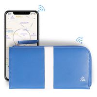 Secura Anti-Theft Bluetooth Trackable Smart Clutch Wallet | Smart for Women