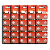 AG0 379A LR63 SR63 LR521 Button Cell Batteries [50-Pack]