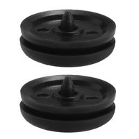 2Pcs Retainer Clip Seat Belt Stopper Buckle For Vehicle Universal Car Plastic Holder Durable