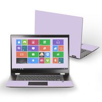 Mightyskins Skin Compatible with Lenovo Flex 5 14" (2017) - Solid Lilac | Protective, Durable, and Unique Vinyl Decal Wrap Cover | Easy to Apply, Remove, and Change Styles | Made in The USA