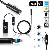 Car Inspection Camera 1M WiFi Cable 14.5mm Lens Borescope Inspection Camera 2.0 Megapixels HD Snake Camera for Android & iOS