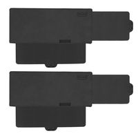 SAILEAD Sun Visor Sunshade Extender for Car, Opaque Side Window Sun Visor Extender Windshield Sunshade and UV Rays Blocker, 2 Piece