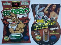 BURRO POWER  2 / BURRO PRIMAVERA 2 (SUPER COMBO) Male Enhancement Energy Booster Pills (6+6 Pills)LOVE POTION PEN
