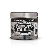 Eagle One Nevr-Dull Wadding Metal Polish, Chrome Restoration, for Wheels and More, 5 Ounce Jar