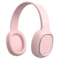 Premier Replay Audio Wireless Headphones Bluetooth HD SQR, Pink