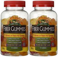 Garden Greens Fiber Gummies - 120 Ea (Pack of 2)