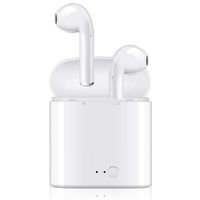 Bluetooth Headphones, Wireless Earbuds Stereo in-Ear Earphones with 2 Wireless Built-in Mic Headphone and Charging Case for Most Smartphones - White 8